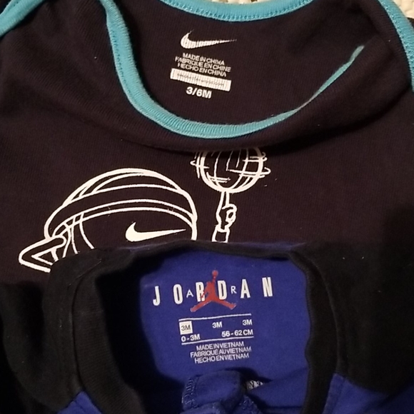 Bundle of nike, Jordan, under armour boys onesies - Picture 5 of 6